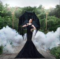  Цветной дым белый, SMOKING FOUNTAIN WHITE, 1,35" 40сек. h-115мм